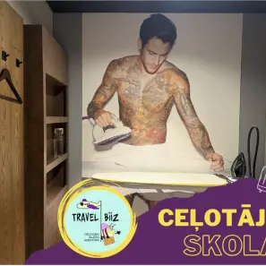 Vai viesnīcā būs pieejams gludeklis?