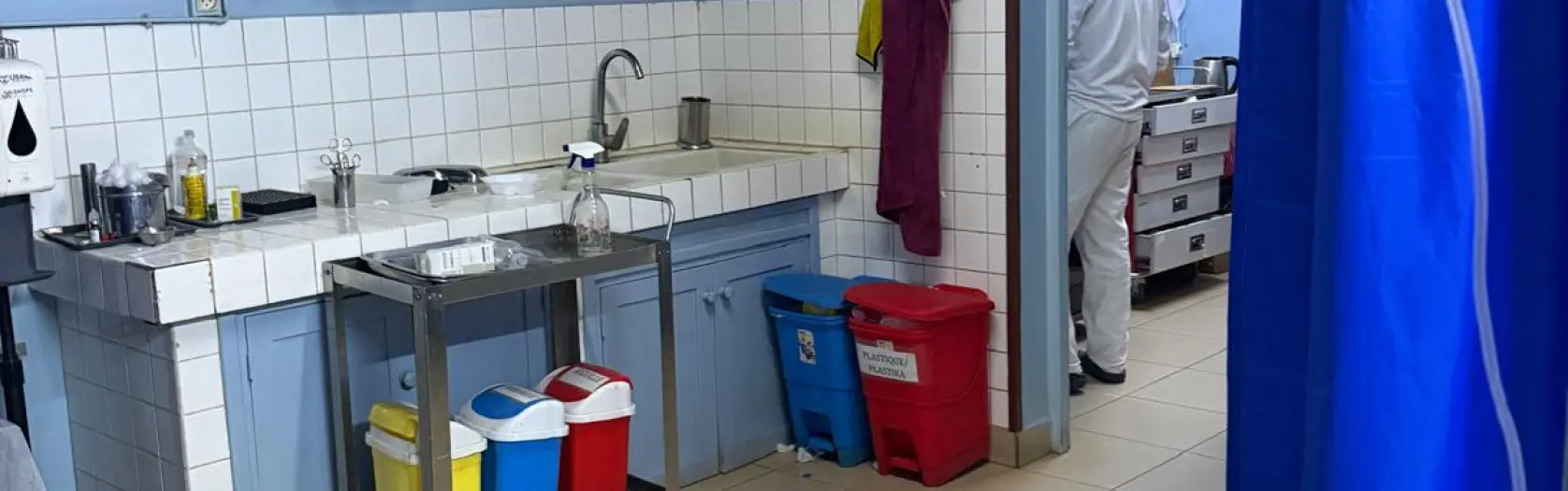 Nokļūt slimnīcā Āfrikā