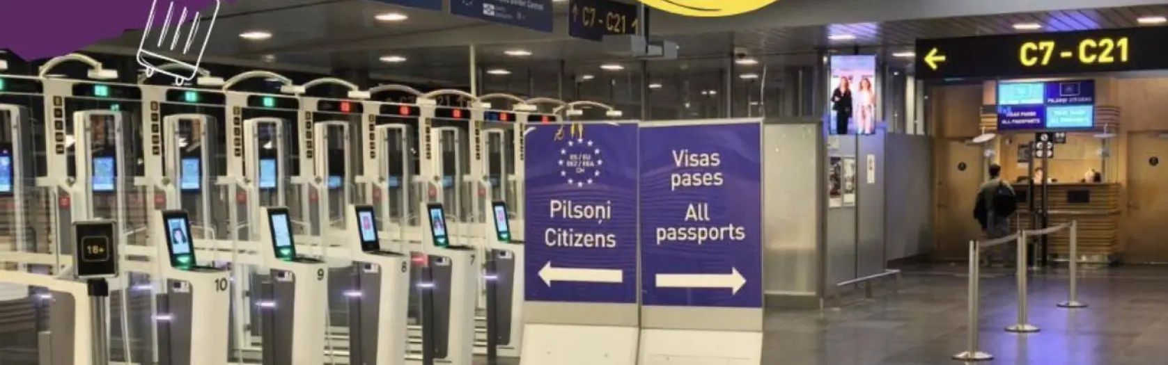 Lidostā Rīga - ietaupīts laiks!