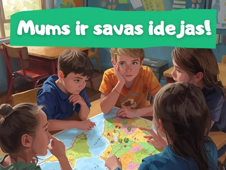Mums ir savas idejas (aprakstiet piezīmju sadaļā)