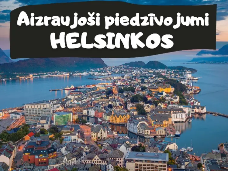 Aizraujoši piedzīvojumi Helsinkos (3 dienas)