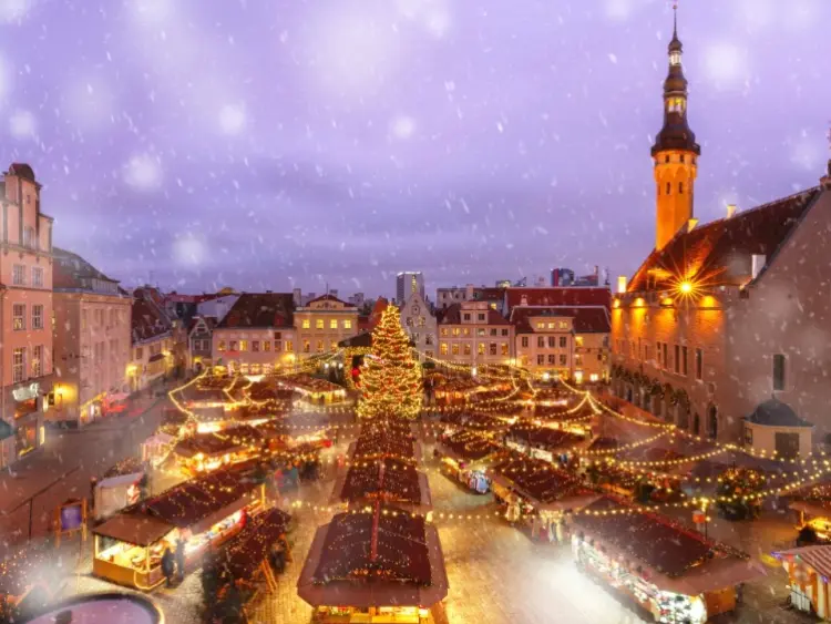 Ziemassvētku burvība Tallinā