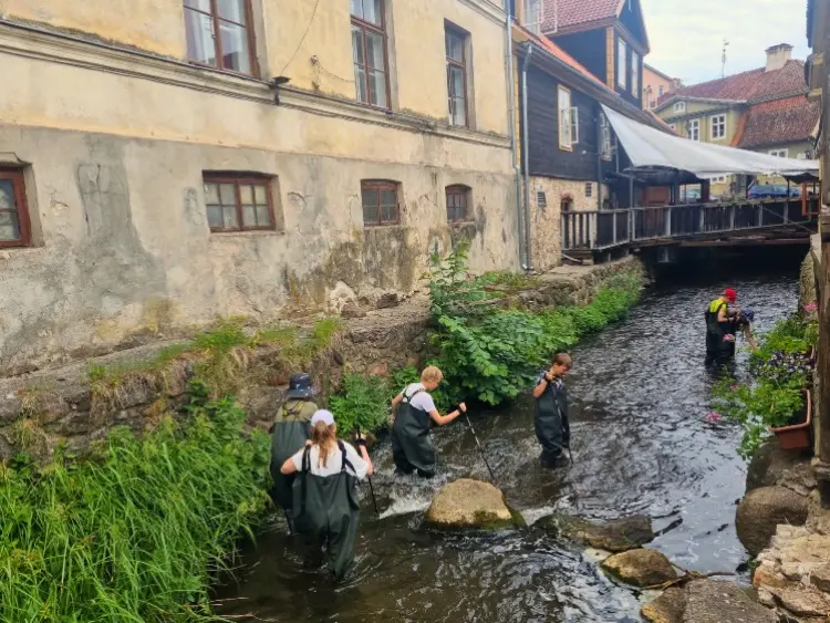 Upes bridēji Kuldīgā