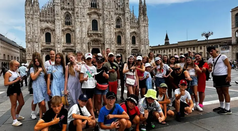 Bērni, braucam uz Itāliju!