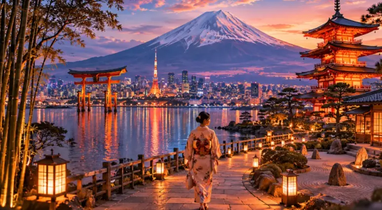 Japāna — harmonijas un kontrastu zeme